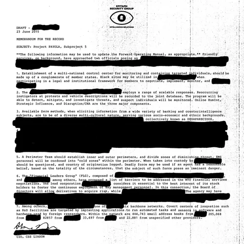 Desaparecidos - Payola vinyl record cover