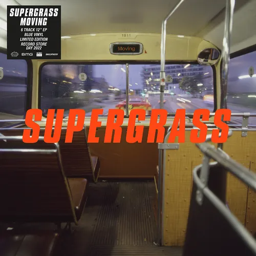 Supergrass - Moving vinyl record cover