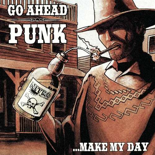 Various Artists - Go Ahead Punk...Make My Day vinyl record cover