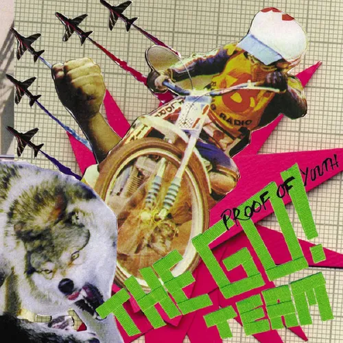 The Go! Team - Proof of Youth vinyl record cover
