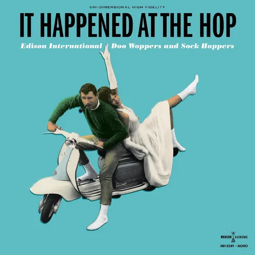 Edison International - It Happened At The Hop: Edison International Doo Woppers & Sock Hoppers vinyl record cover