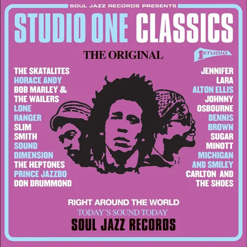 Soul Jazz Records Presents - STUDIO ONE CLASSICS vinyl record cover