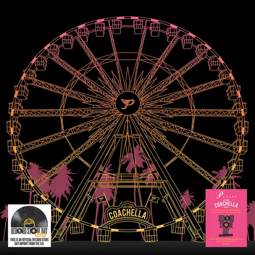 Pixies - Live at Coachella 2004 vinyl record cover
