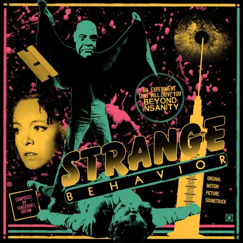 Tangerine Dream (Rex) - Strange Behavior vinyl record cover