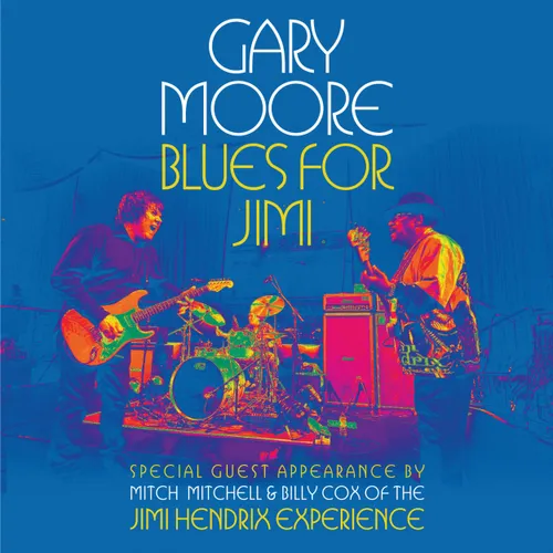 Gary Moore - Blues For Jimi: Live In London vinyl record cover