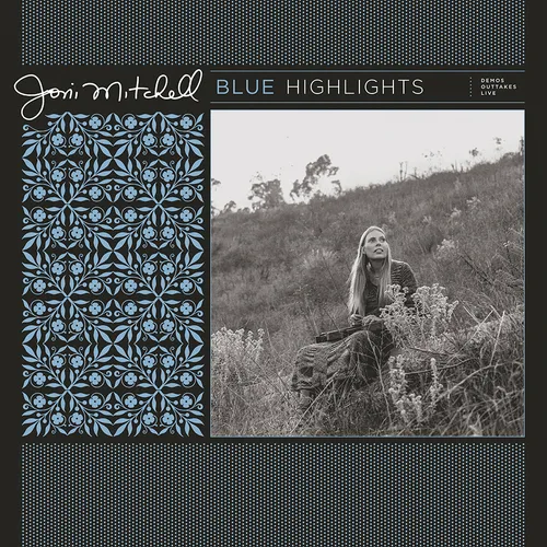 Joni Mitchell - Blue Highlights vinyl record cover