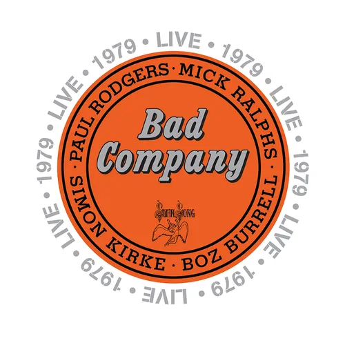 Bad Company - Live 1979 vinyl record cover