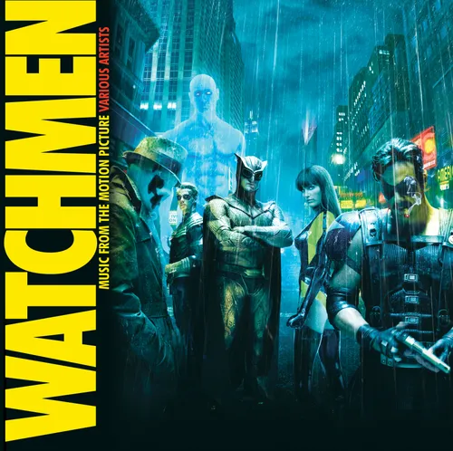 Tyler Bates and Various Artists  - Music from the Motion Picture Watchmen vinyl record cover