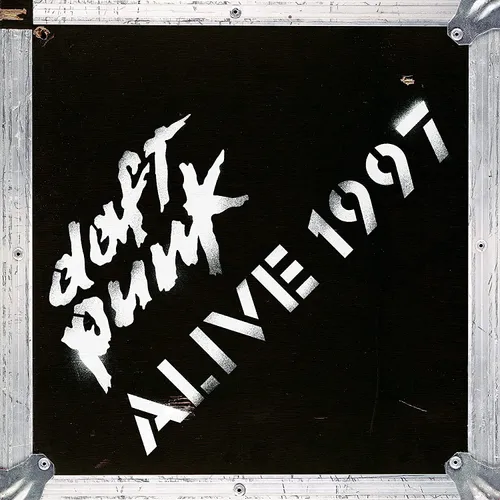 Daft Punk - Alive 1997 vinyl record cover