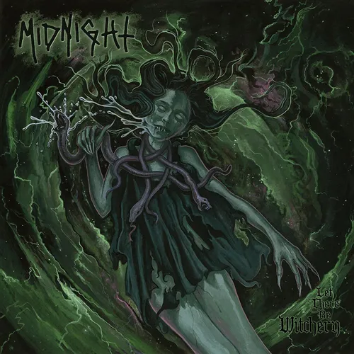 Midnight - Let There Be Witchery vinyl record cover
