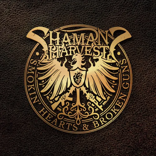 Shaman's Harvest - Smokin' Hearts & Broken Guns vinyl record cover
