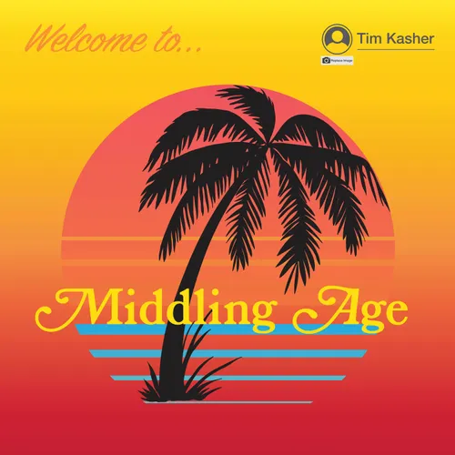 Tim Kasher - Middling Age vinyl record cover