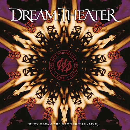 Dream Theater - Lost Not Forgotten Archives: When Dream And Day Reunite (Live) (Red Vinyl) vinyl record cover
