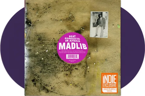 Madlib - Medicine Show No.3 - Beat Konducta In Africa vinyl record cover