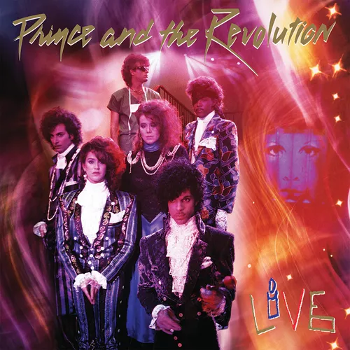 Prince & The Revolution - Live vinyl record cover