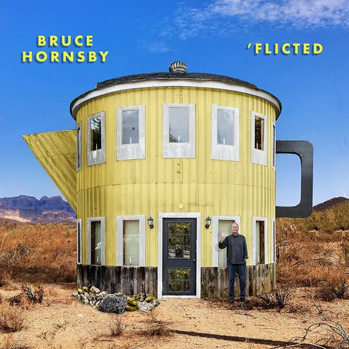 Bruce Hornsby - 'Flicted vinyl record cover