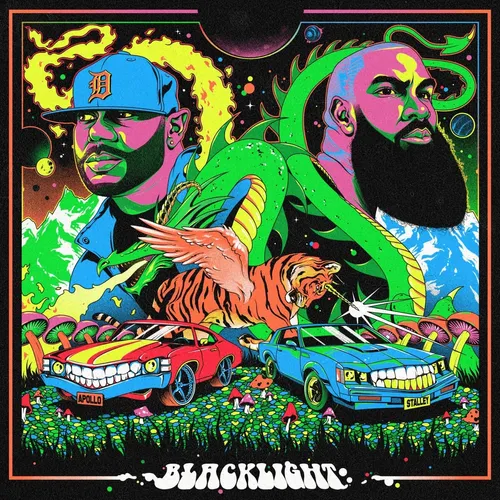 Apollo Brown - Blacklight vinyl record cover