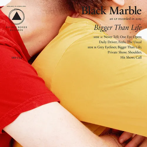 Black Marble - Bigger Than Life: SB 15 Year Edition vinyl record cover