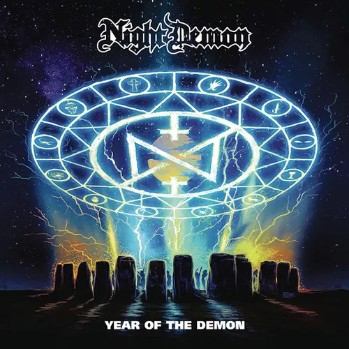 Night Demon - Year Of The Demon vinyl record cover