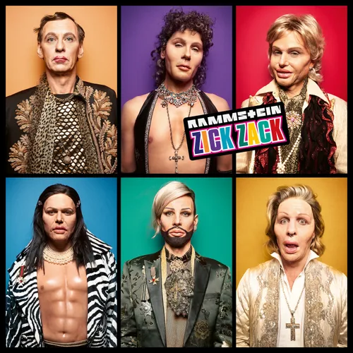 Rammstein - Zick Zack vinyl record cover