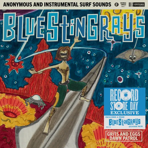 Blue Stingrays - Grits & Eggs / Dawn Patrol vinyl record cover