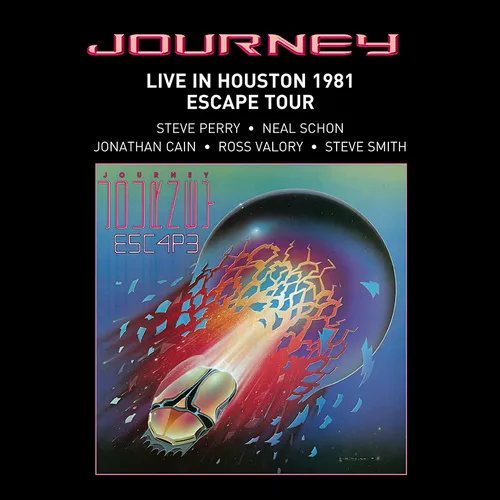 Journey - Live In Houston 1981 : The Escape Tour vinyl record cover