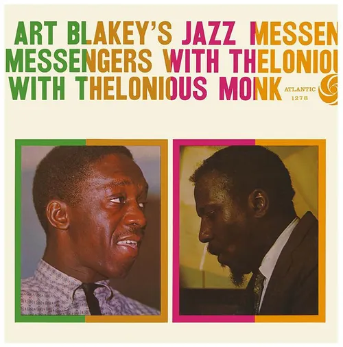 Art Blakey’s Jazz Messengers with Thelonious Monk - Art Blakey’s Jazz Messengers with Thelonious Monk vinyl record cover