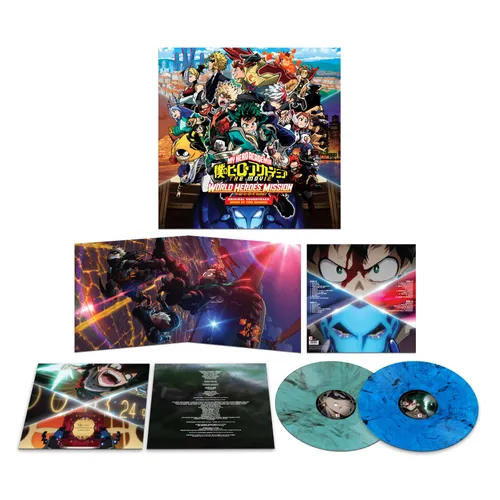 Yuki Hayashi - My Hero Academia: World Heroes' Mission (Original Motion Picture Soundtrack) vinyl record cover