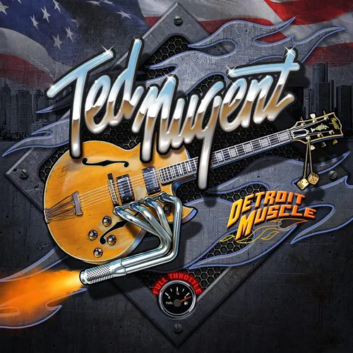 Ted Nugent - Detroit Muscle vinyl record cover
