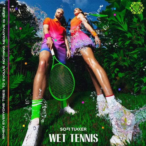 Sofi Tukker - Wet Tennis vinyl record cover