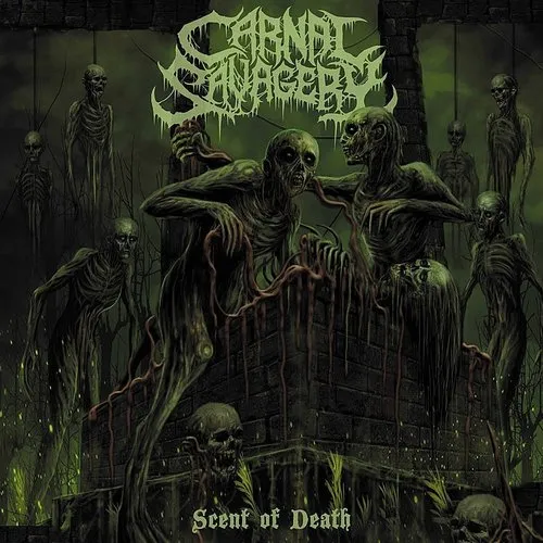 Carnal Savagery - Scent Of Death vinyl record cover