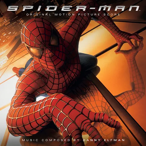 Danny Elfman - Spider-Man - Original Motion Picture Score vinyl record cover
