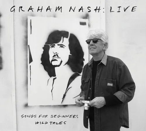 Graham Nash - Live Songs For Beginners, Wild Tales vinyl record cover