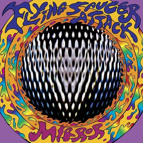 Flying Saucer Attack - Mirror vinyl record cover