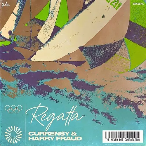 Currensy & Harry Fraud - Regatta vinyl record cover