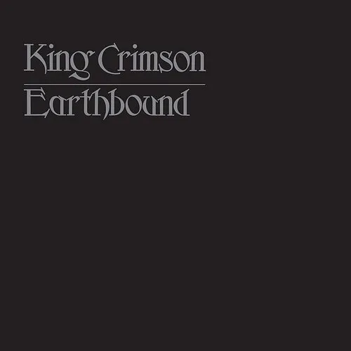 King Crimson - Earthbound vinyl record cover