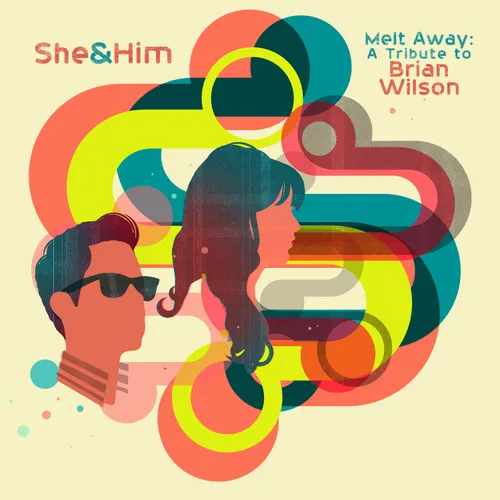She & Him - Melt Away: A Tribute to Brian Wilson vinyl record cover
