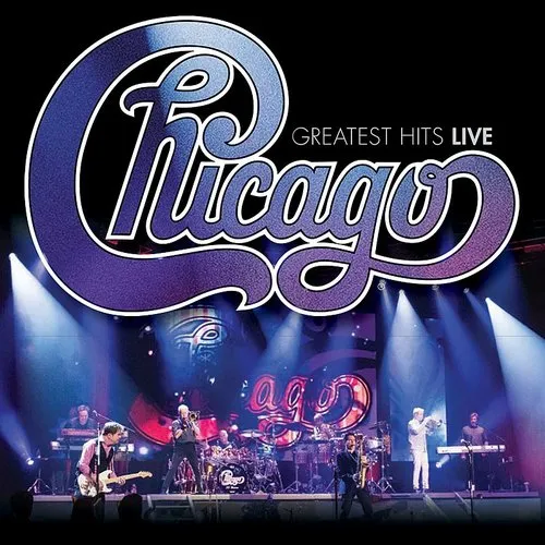 Chicago - Greatest Hits Live vinyl record cover