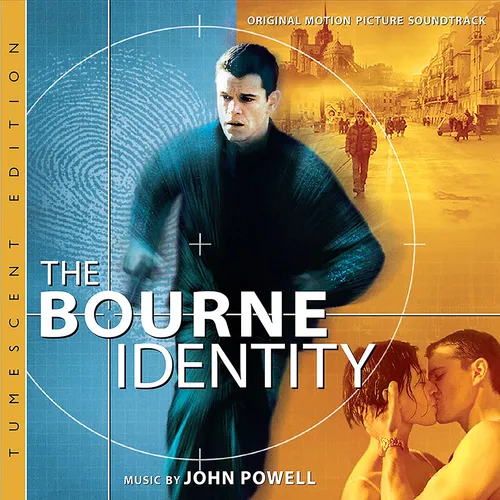 John Powell - The Bourne Identity (Original Motion Picture Soundtrack): Reissue vinyl record cover