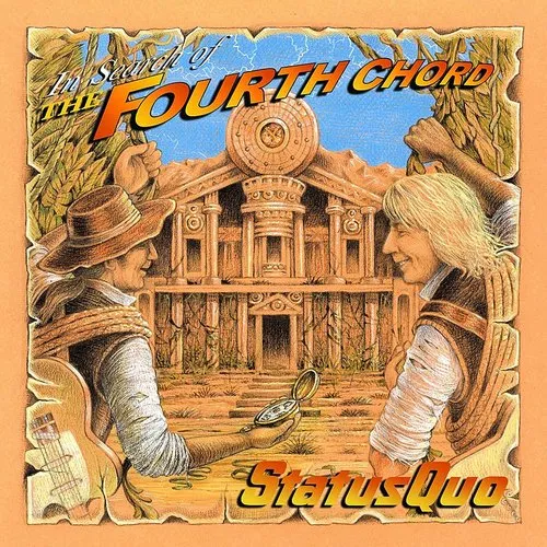 Status Quo - In Search of the Fourth Chord vinyl record cover