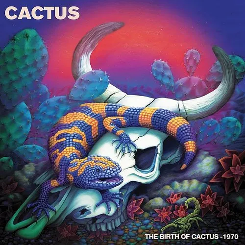 Cactus - Birth Of Cactus - 1970 (Red) vinyl record cover