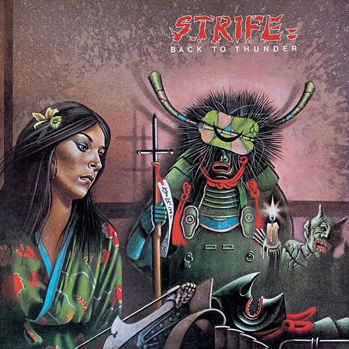 Strife - Back To Thunder vinyl record cover