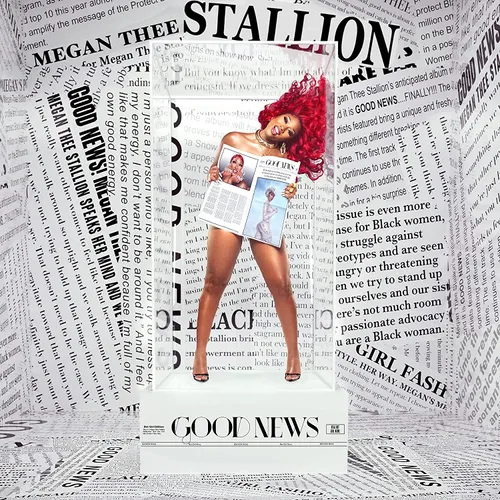 Megan thee Stallion - Good News vinyl record cover