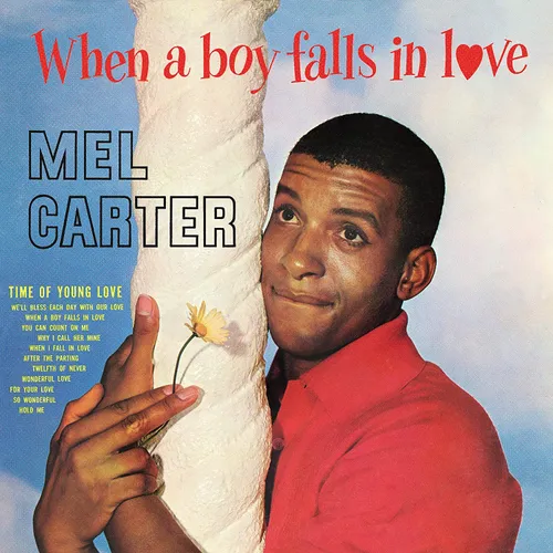 Mel Carter - When A Boy Falls In Love vinyl record cover
