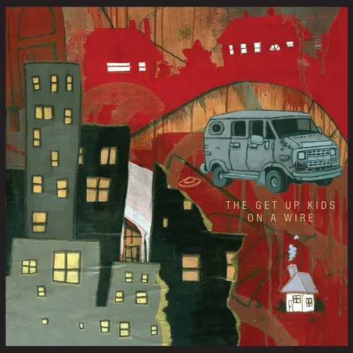 The Get Up Kids - On A Wire vinyl record cover
