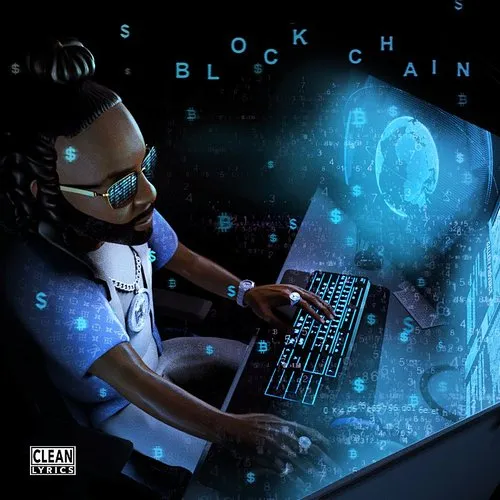 Money Man - Blockchain vinyl record cover
