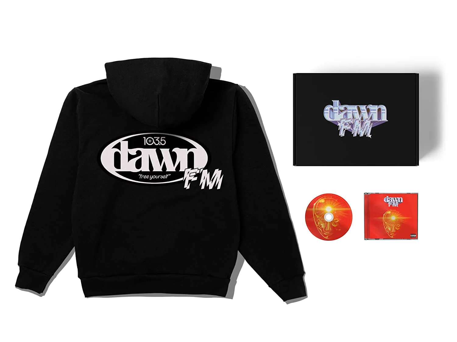 The Weeknd - Dawn FM Free Yourself Pullover Hood Box Set [Size S]