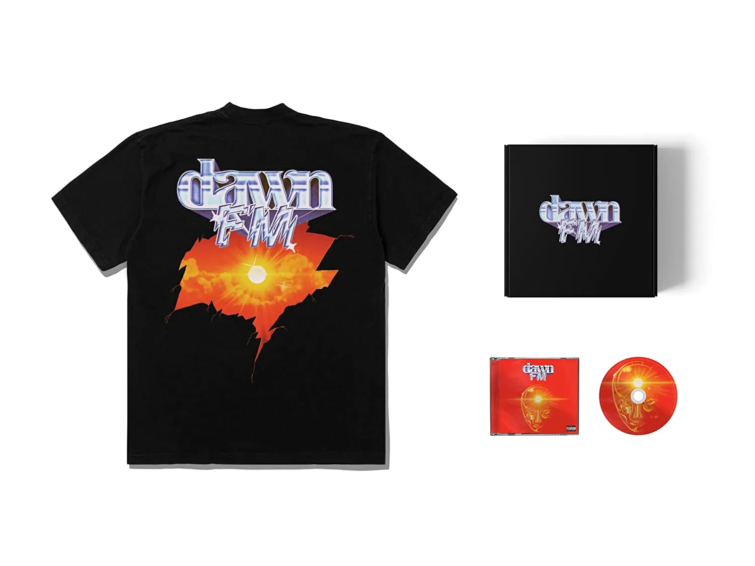 The Weeknd dawn fm store t shirt