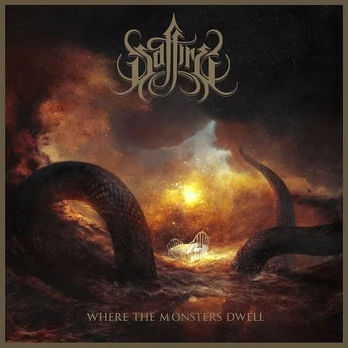 Saffire - Where the Monsters Dwell vinyl record cover