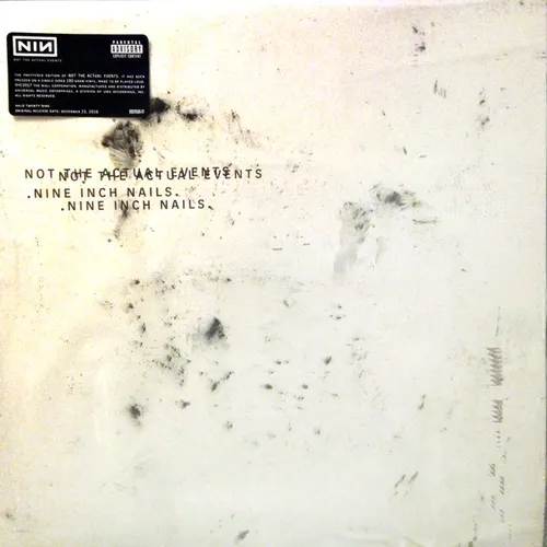 Nine Inch Nails - Not The Actual Events EP vinyl record cover